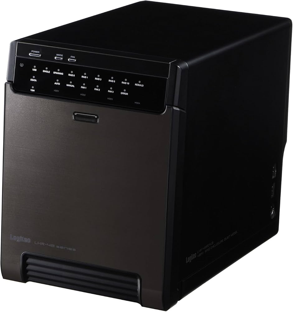 【美品】ロジテック HDDケース 4ベイ RAID機能 LHR-4BRHEU3 楽天市場】ロジテック RAID 機能 HDDケース 4台 4BAY 3.5インチ